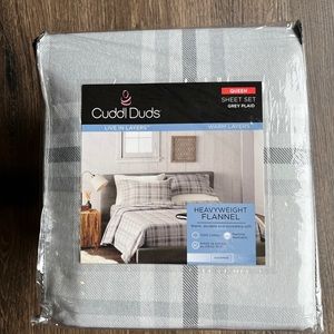Cuddl Duds flannel sheet set - queen